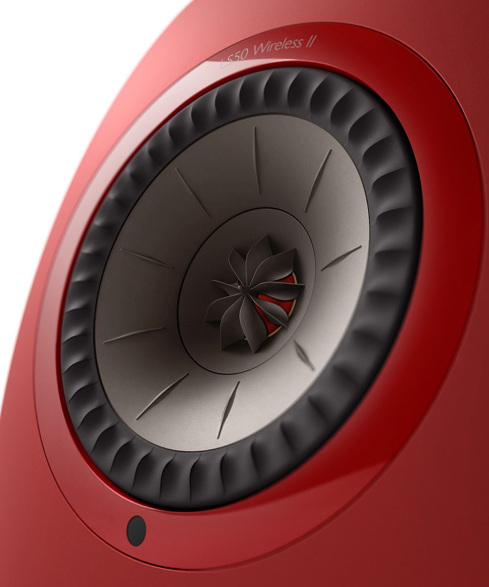 Полочная акустика KEF LS50 Wireless II Crimson Red Special Edition
