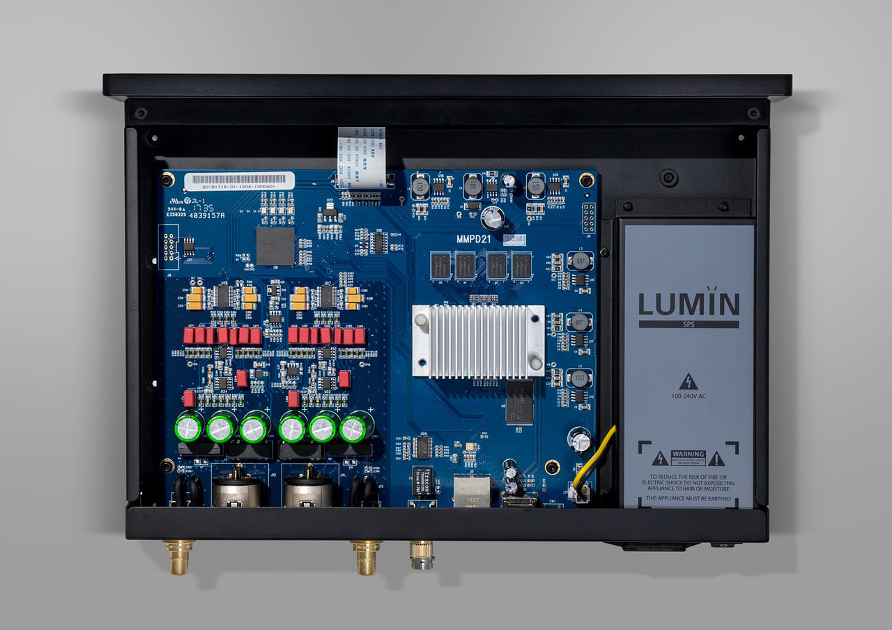 Сетевой аудио проигрыватель Lumin D2 black