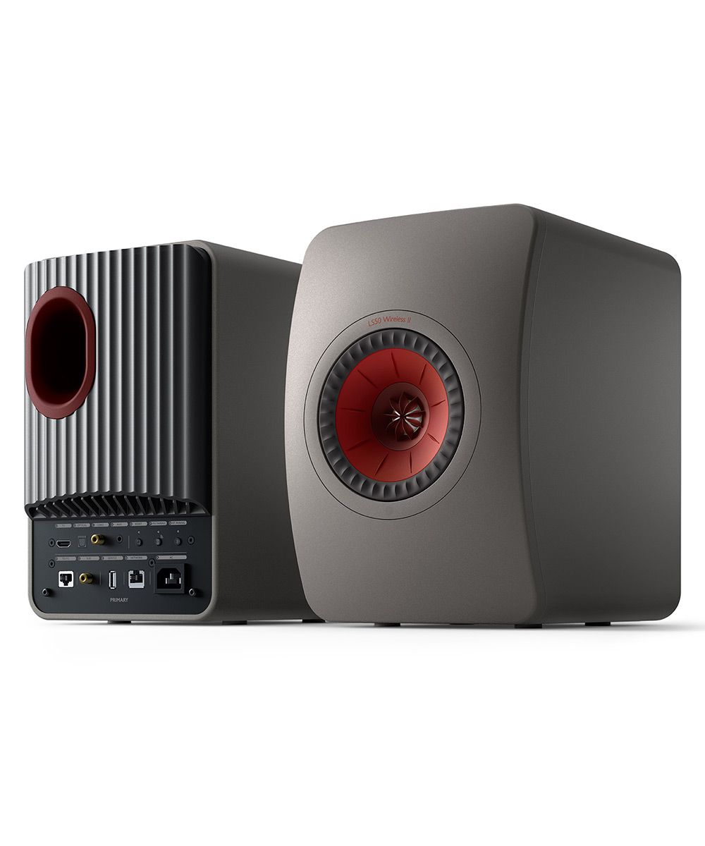 Полочная акустика KEF LS50 Wireless II Titanium Grey