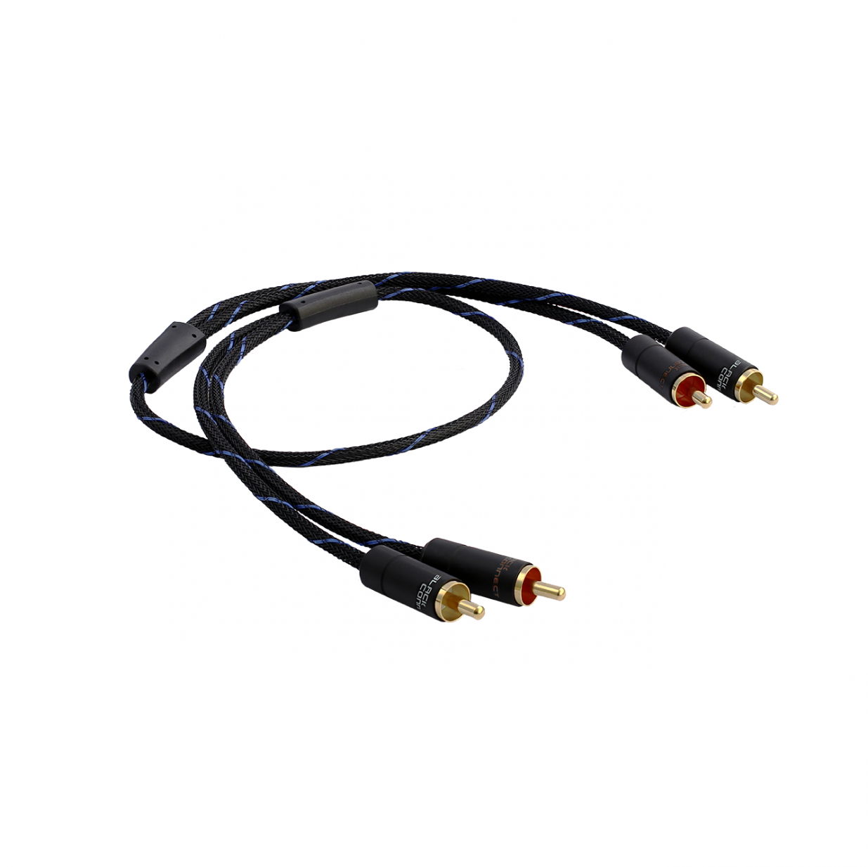 Кабель межблочный Goldkabel Black Connect Cinch Slim 1,5m