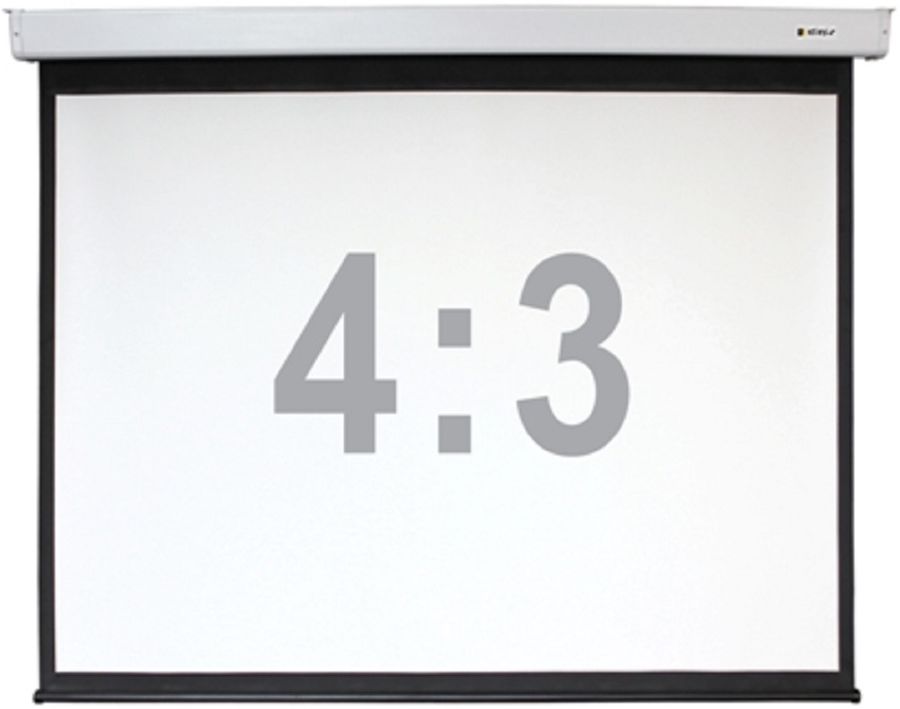 Экран настенный с электроприводом Digis DSEF-4302 (Electra-F, формат 4:3, 86", 178x139, рабочая поверхность 172x130, MW)