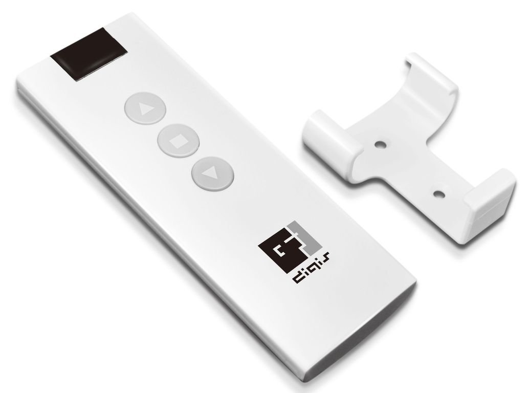 Экран настенный с электроприводом Digis Ellipse DSEES-16902B_100 MW, корпус Черный, 16:9, 90", 210x220 (200x113), RS232, ИК, пульт ДУ, триггер
