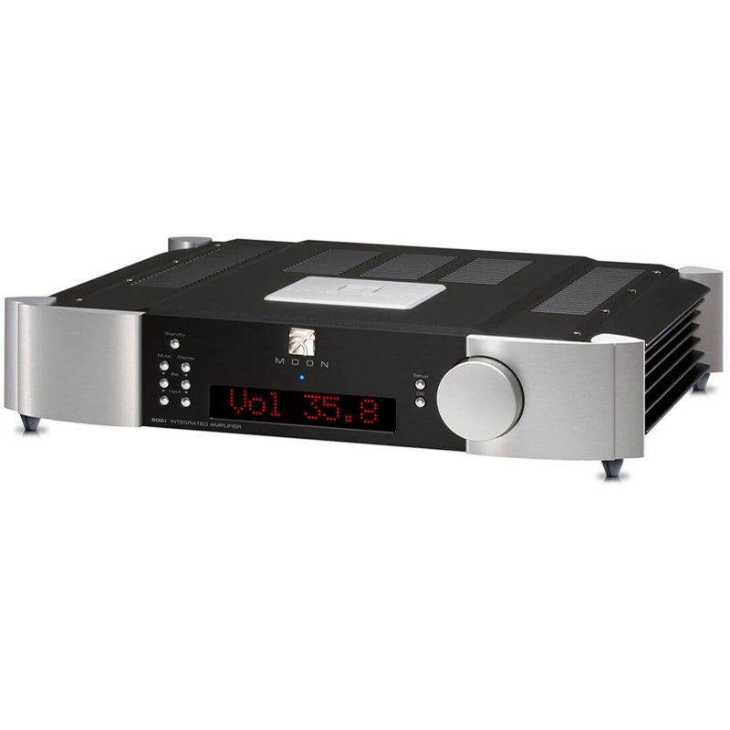 Стереоусилитель SIM Audio Moon 600i V2 2-TONE (Black/Silver)\Red Display