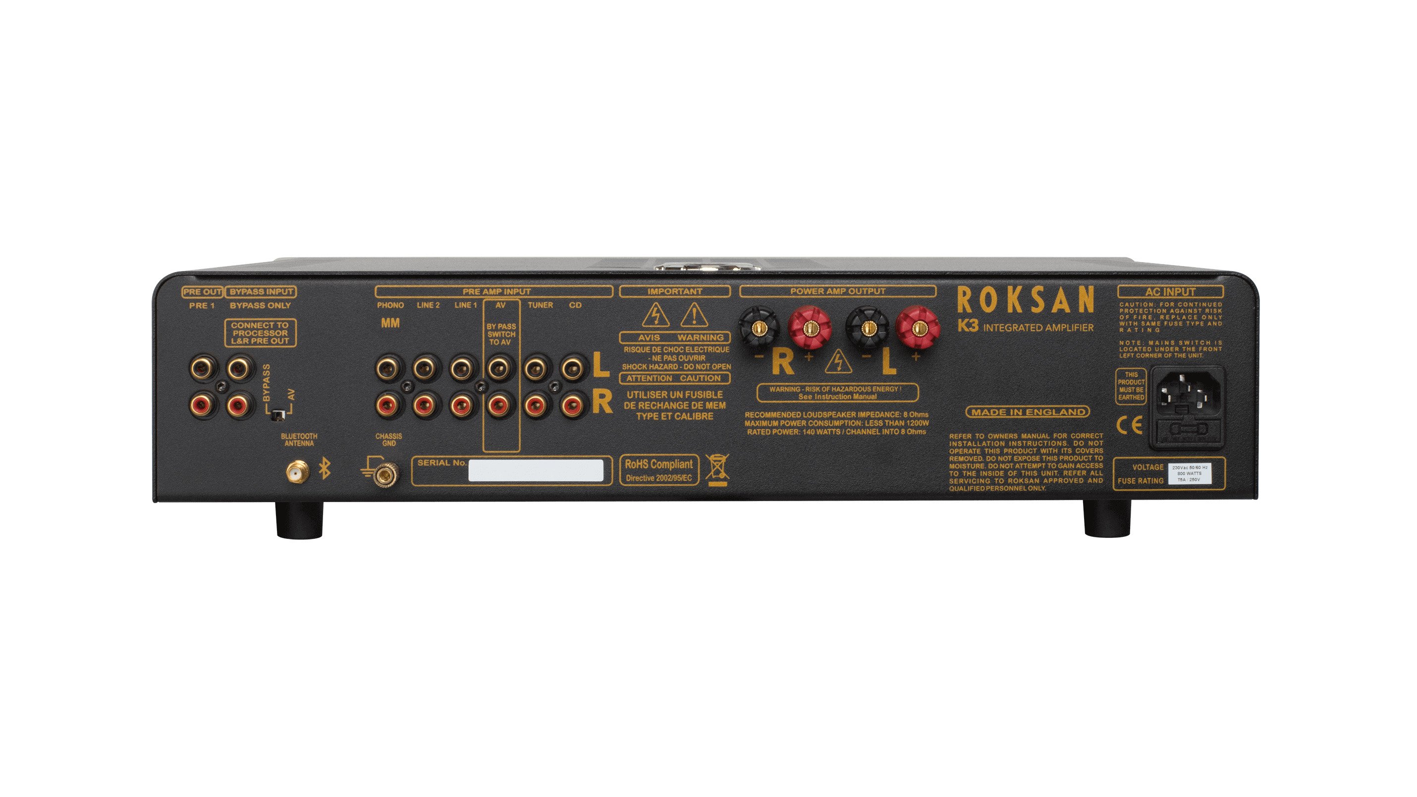 Интегральный усилитель Roksan K3 Integrated Amplifier Charcoal