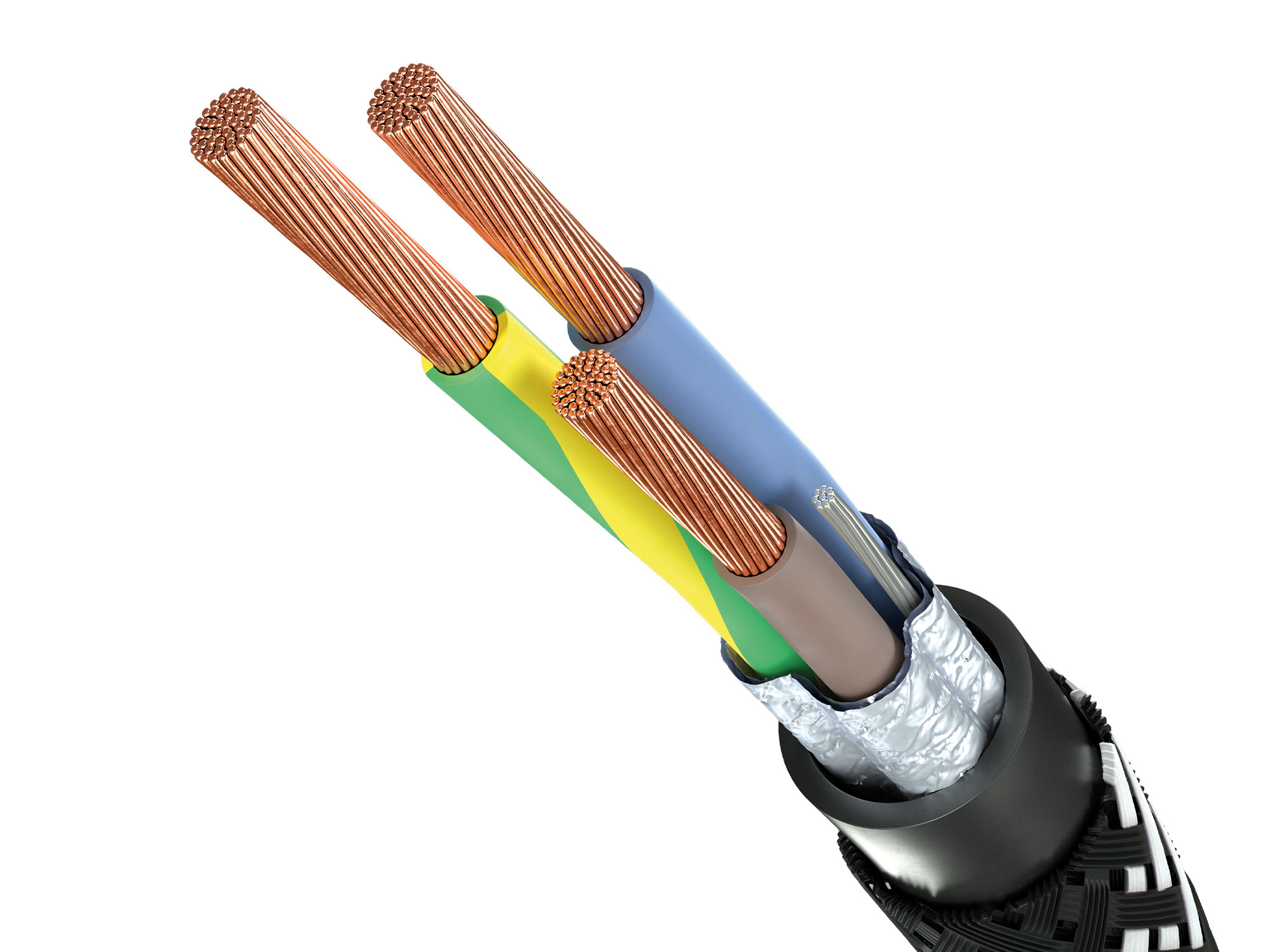 Кабель питания In-Akustik Referenz Mains Cable, AC-2502, Shuko-C13, 1,0 m, 007627010