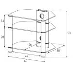 Подставка Sonorous RX 2130 C-SLV