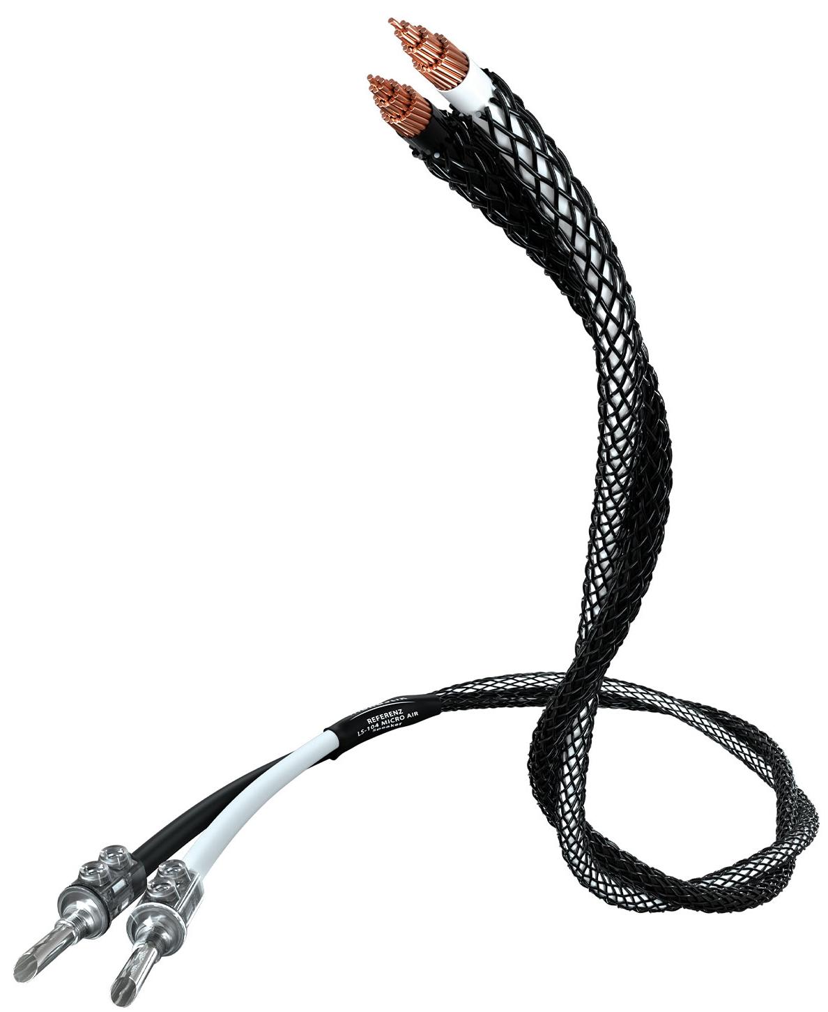 Акустический кабель In-Akustik Referenz LS-104 Micro AIR, 3.0 m, BFA Banana, Single-Wire, 007716032