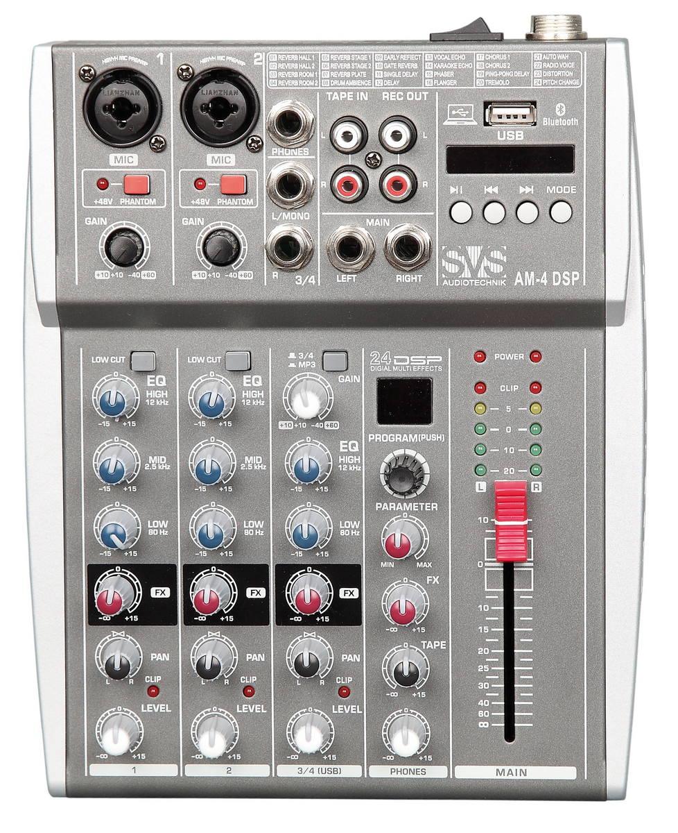 Микшерный пульт SVS Audiotechnik mixers AM-4 DSP