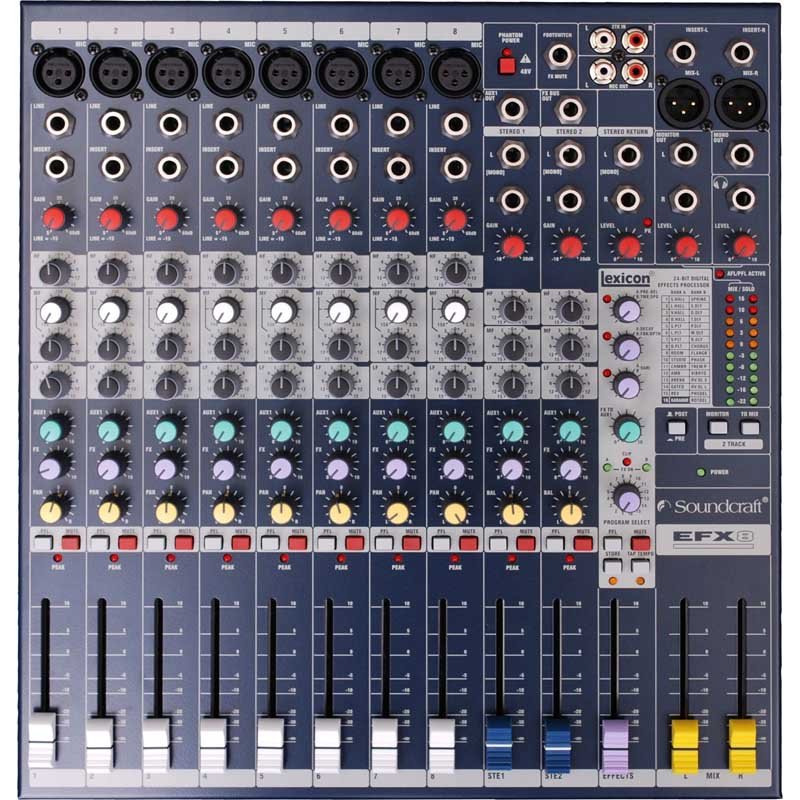 Микшерный пульт Soundcraft EFX8