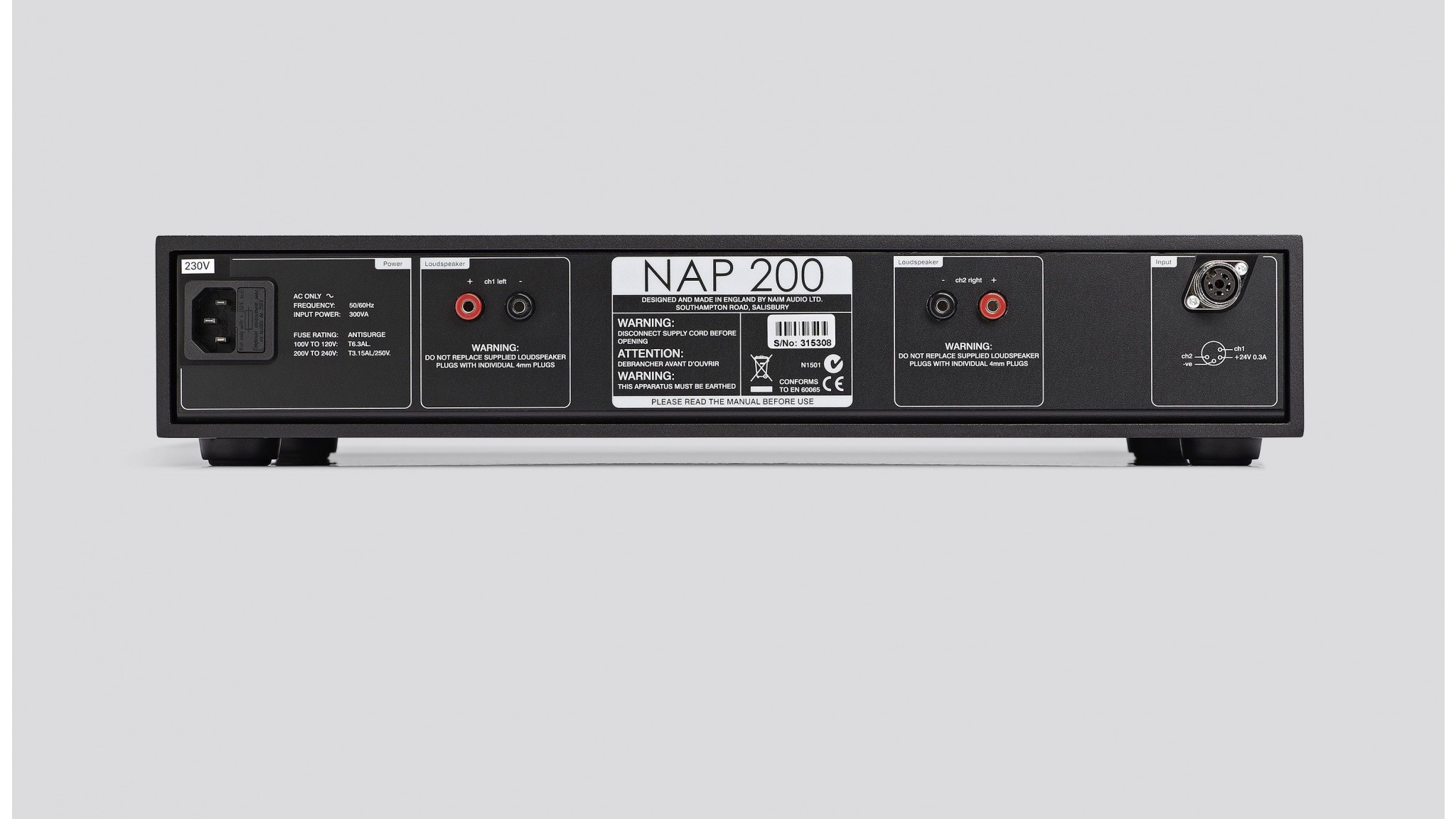 Усилитель мощности Naim NAP 200 DR