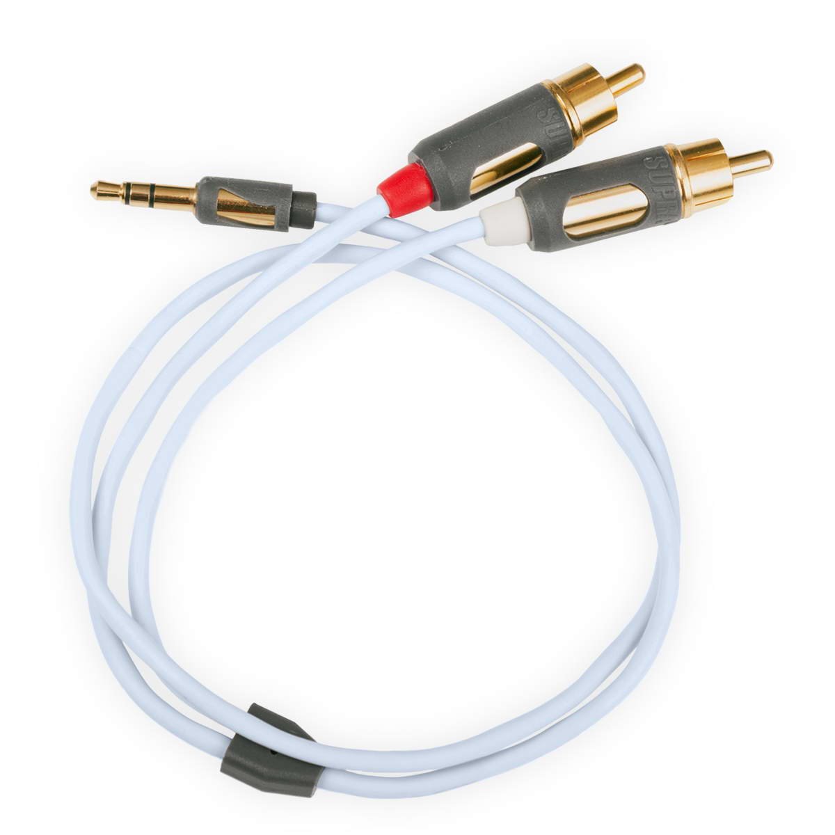 Кабель межблочный аудио Supra MP-Cable MINI PLUG-2RCA 1.0m