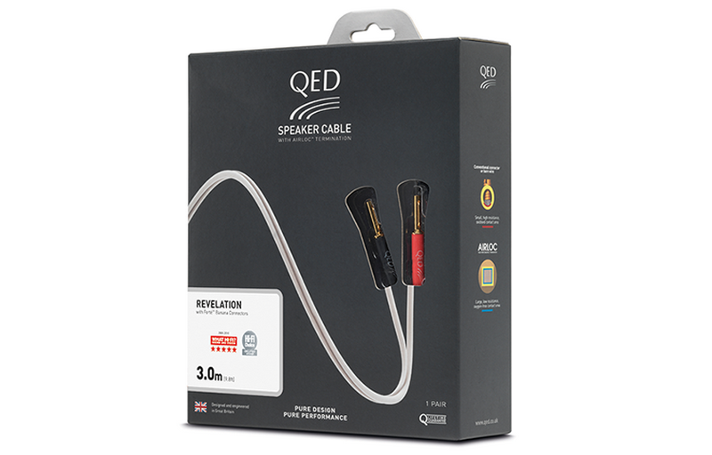 Акустический кабель QED Revelation Pre-Terminated Speaker Cable 3.0m QE1442