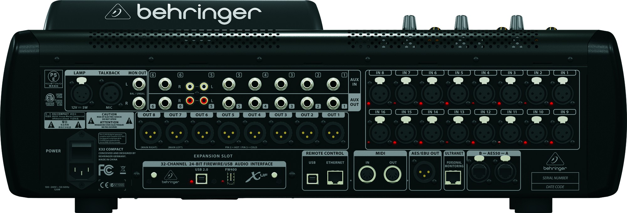 Микшерный пульт Behringer X32 Compact