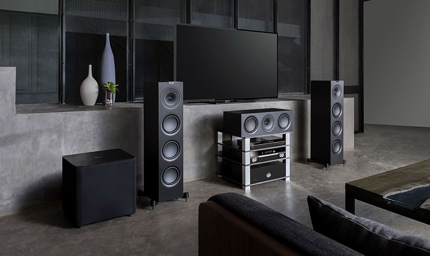 Напольная акустика KEF Q950 walnut