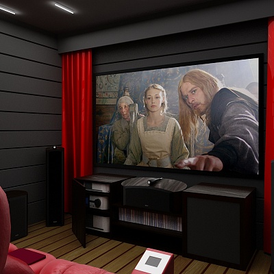 Проекты кинозала фотография - 115