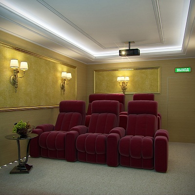 Проекты кинозала фотография - 37