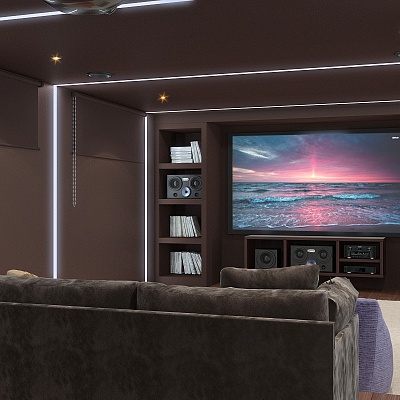 Проекты кинозала фотография - 16