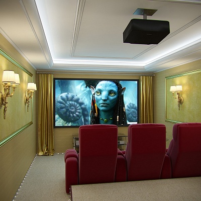 Проекты кинозала фотография - 35